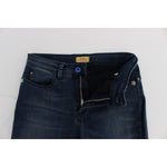 Costume National Blue Cotton Blend Slim Fit Jeans SIG32578-1