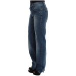 Ermanno Scervino Blue Wash Cotton Blend Slim Fit Jeans SIG30282-2