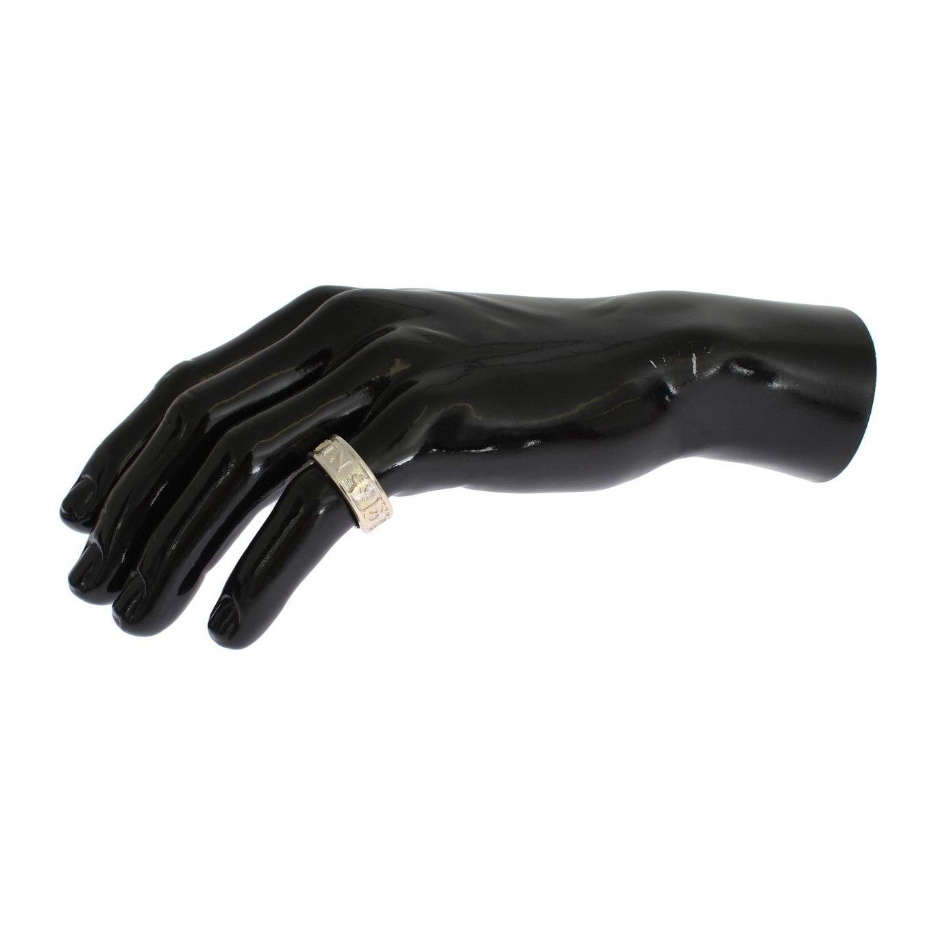 Nialaya Silver Splendor Sterling Ring for Men Ring Nialaya Dark Slate Gray