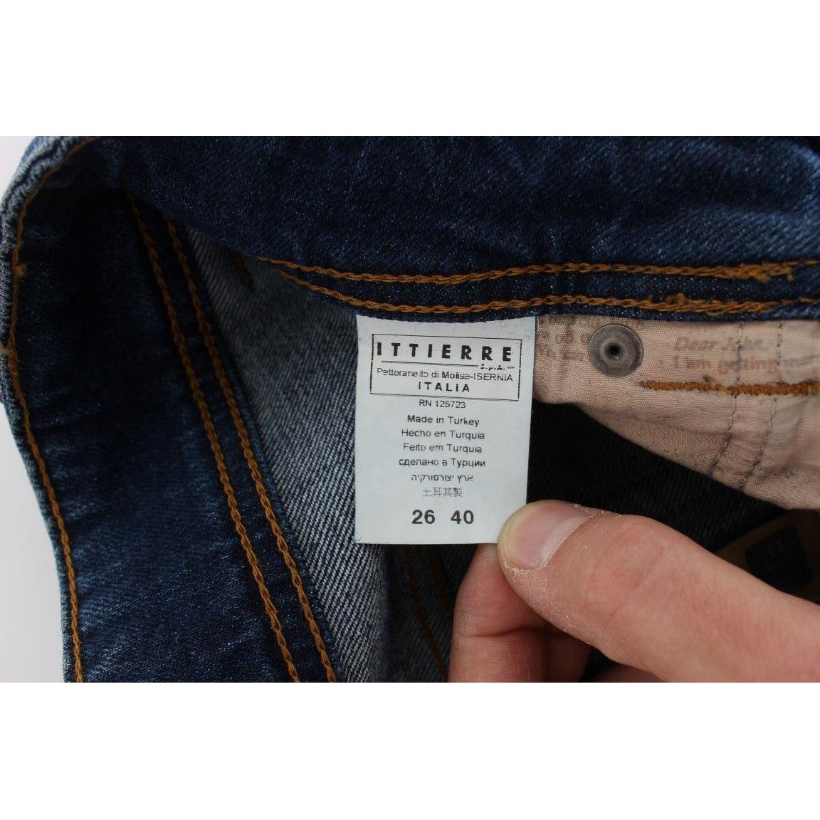 John Galliano Elegant Slim Bootcut Denim Jeans John Galliano Rosy Brown