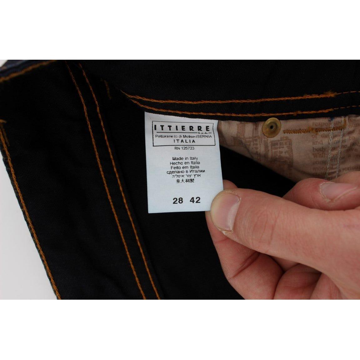 John Galliano Elegant Slim Fit Designer Jeans John Galliano Black