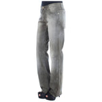 Ermanno Scervino Chic Gray Wash Boyfriend Jeans Ermanno Scervino Dim Gray