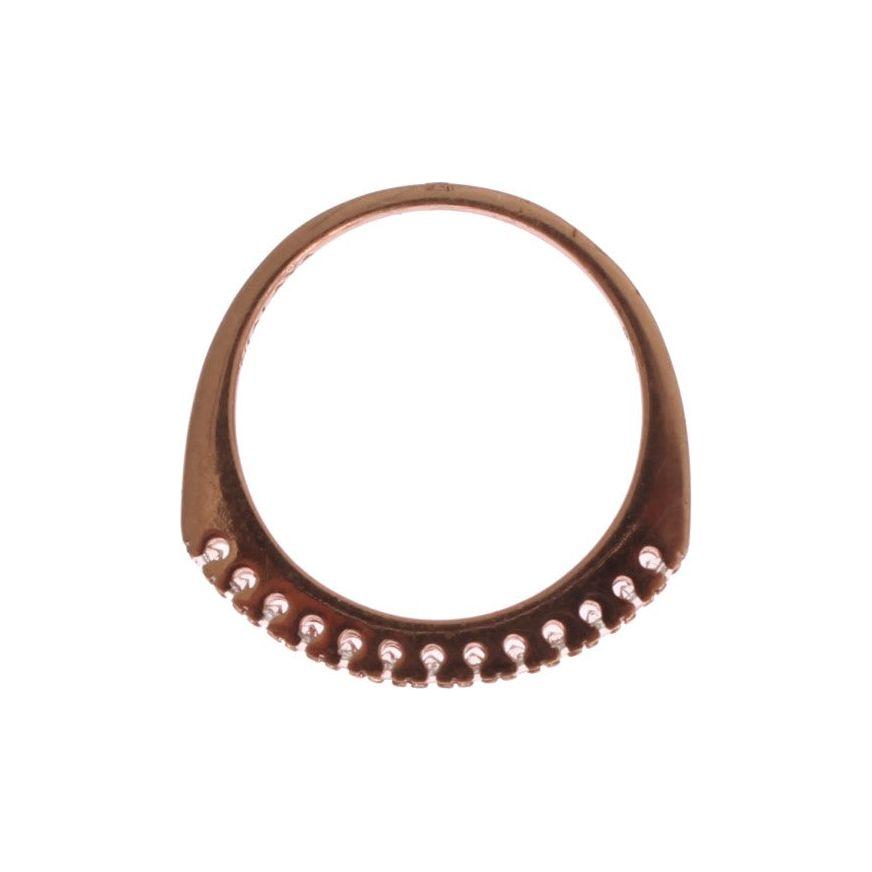 Nialaya Exquisite Gold-Plated Sterling Silver Ring Ring Nialaya Dark Olive Green