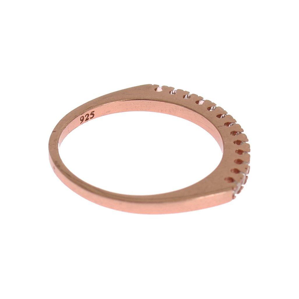 Nialaya Exquisite Gold-Plated Sterling Silver Ring Ring Nialaya Rosy Brown