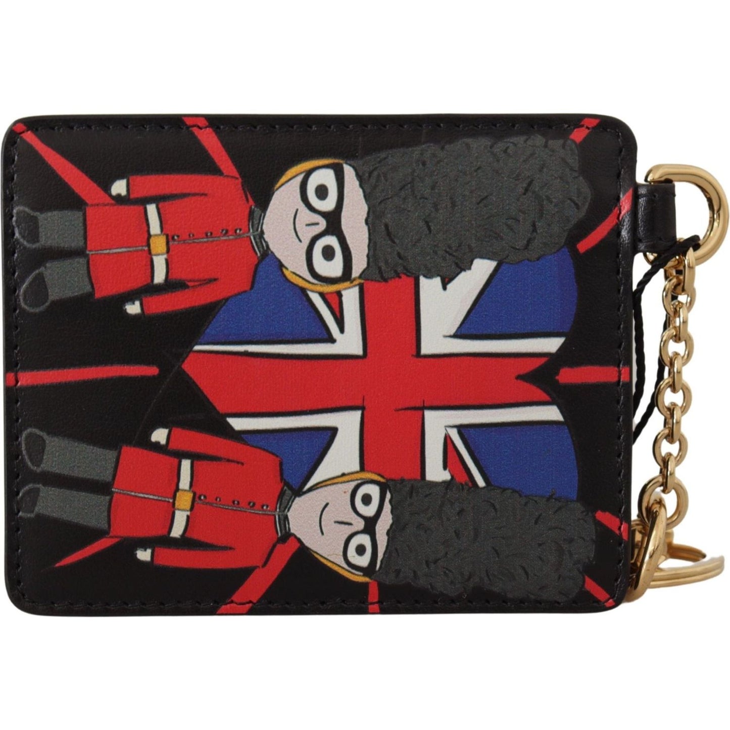 Dolce & Gabbana Elegant Leather Coin Wallet With Keyring Dolce & Gabbana Maroon