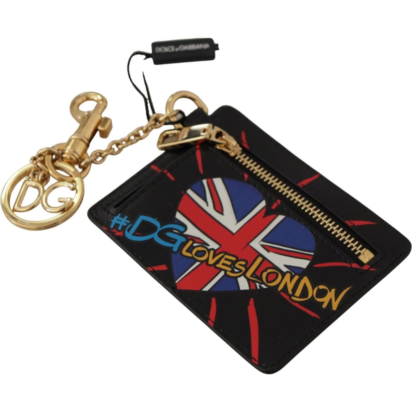 Dolce & Gabbana Elegant Leather Coin Wallet With Keyring Dolce & Gabbana Rosy Brown