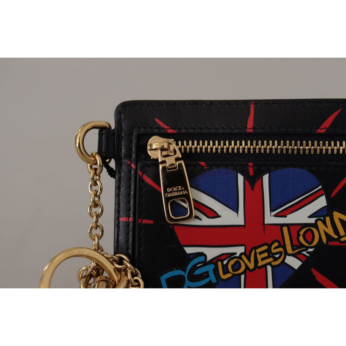 Dolce & Gabbana Elegant Leather Coin Wallet With Keyring Dolce & Gabbana Rosy Brown