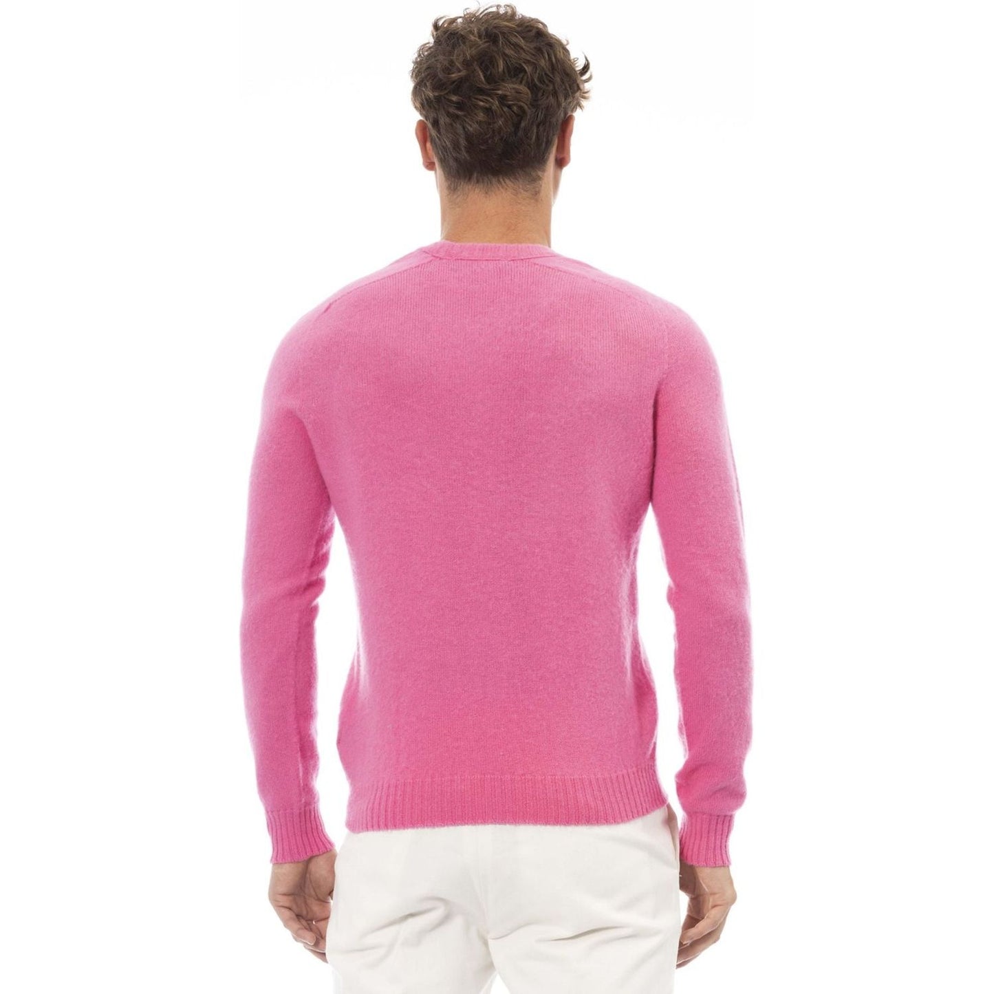 Alpha Studio Sweaters Sweaters Alpha Studio Pale Violet Red