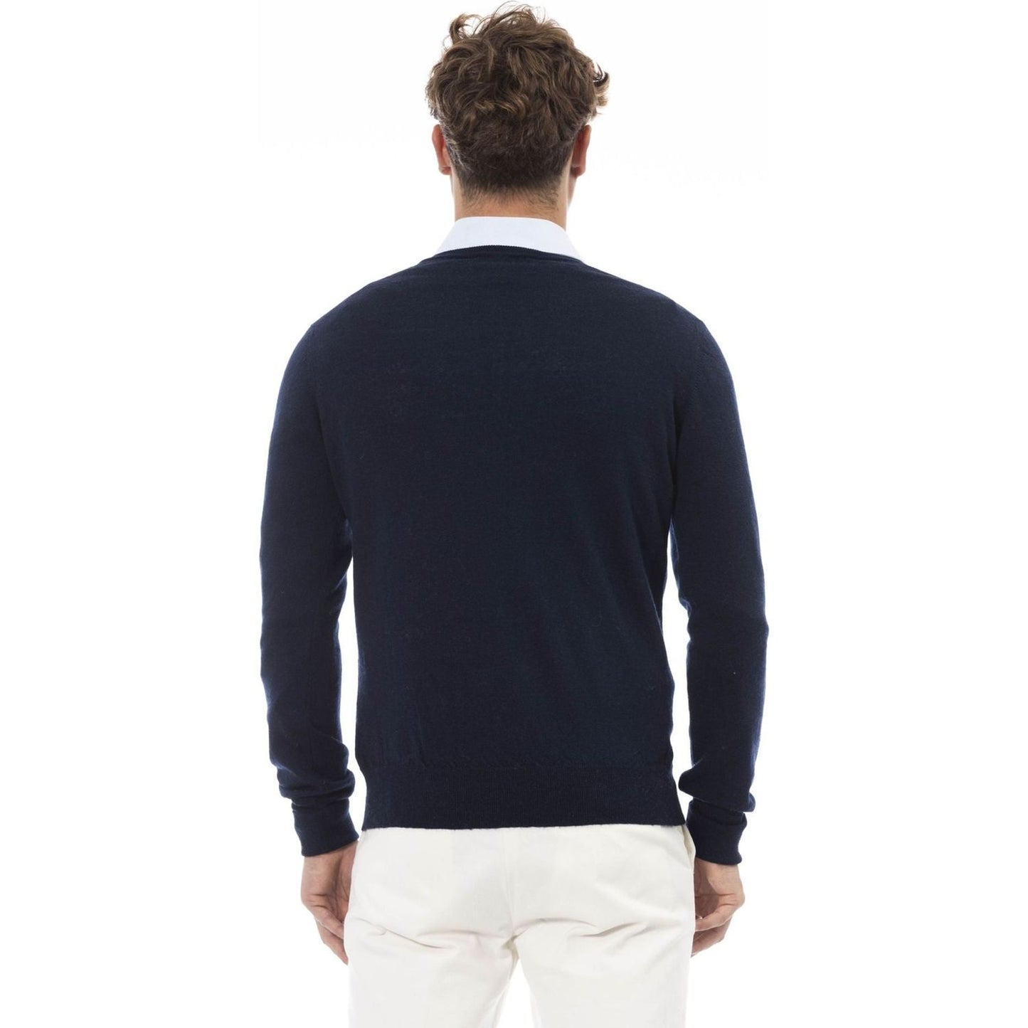 Alpha Studio Sweaters Sweaters Alpha Studio Light Gray