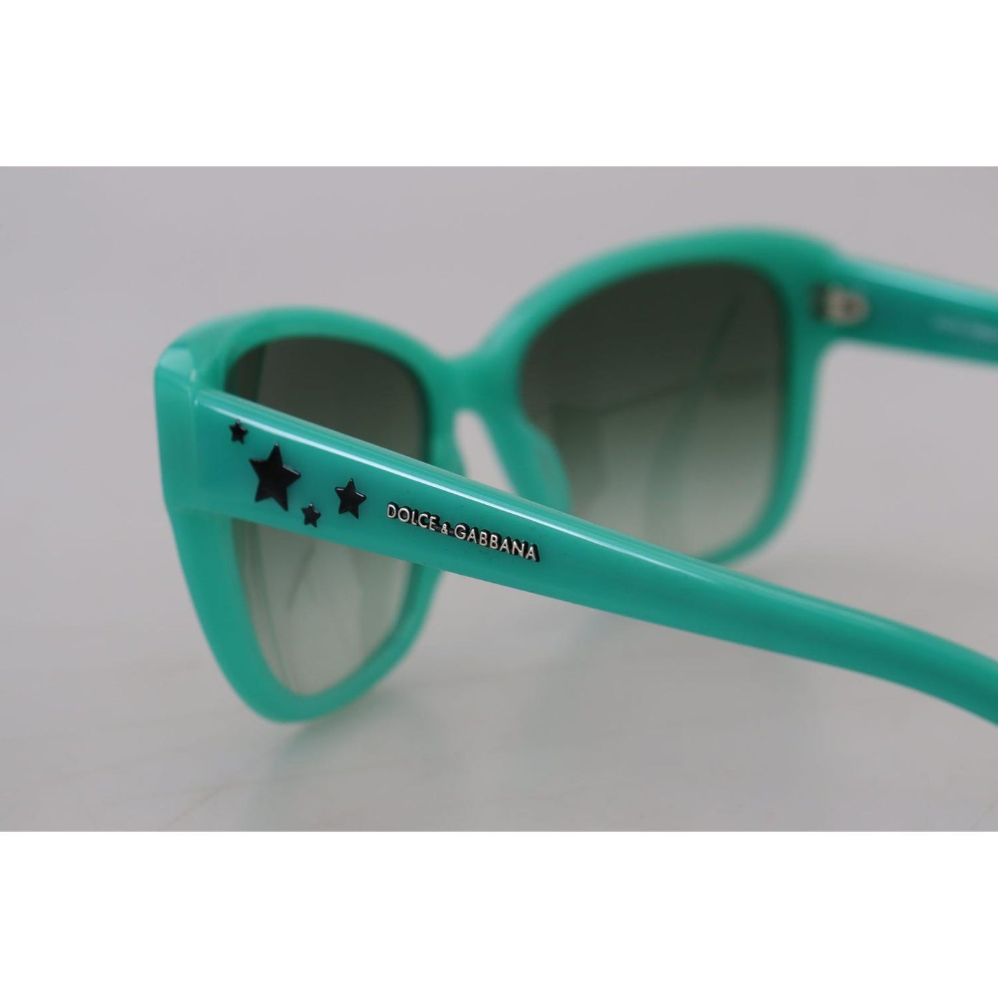Dolce & Gabbana Enigmatic Star-Patterned Square Sunglasses Dolce & Gabbana Dark Gray
