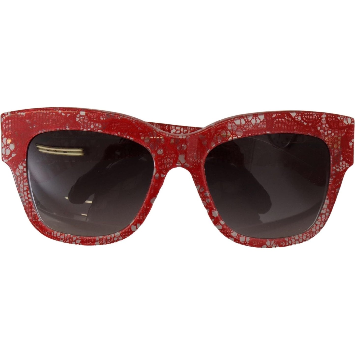 Dolce & Gabbana Chic Sicilian Lace Tinted Sunglasses Dolce & Gabbana Dark Slate Gray