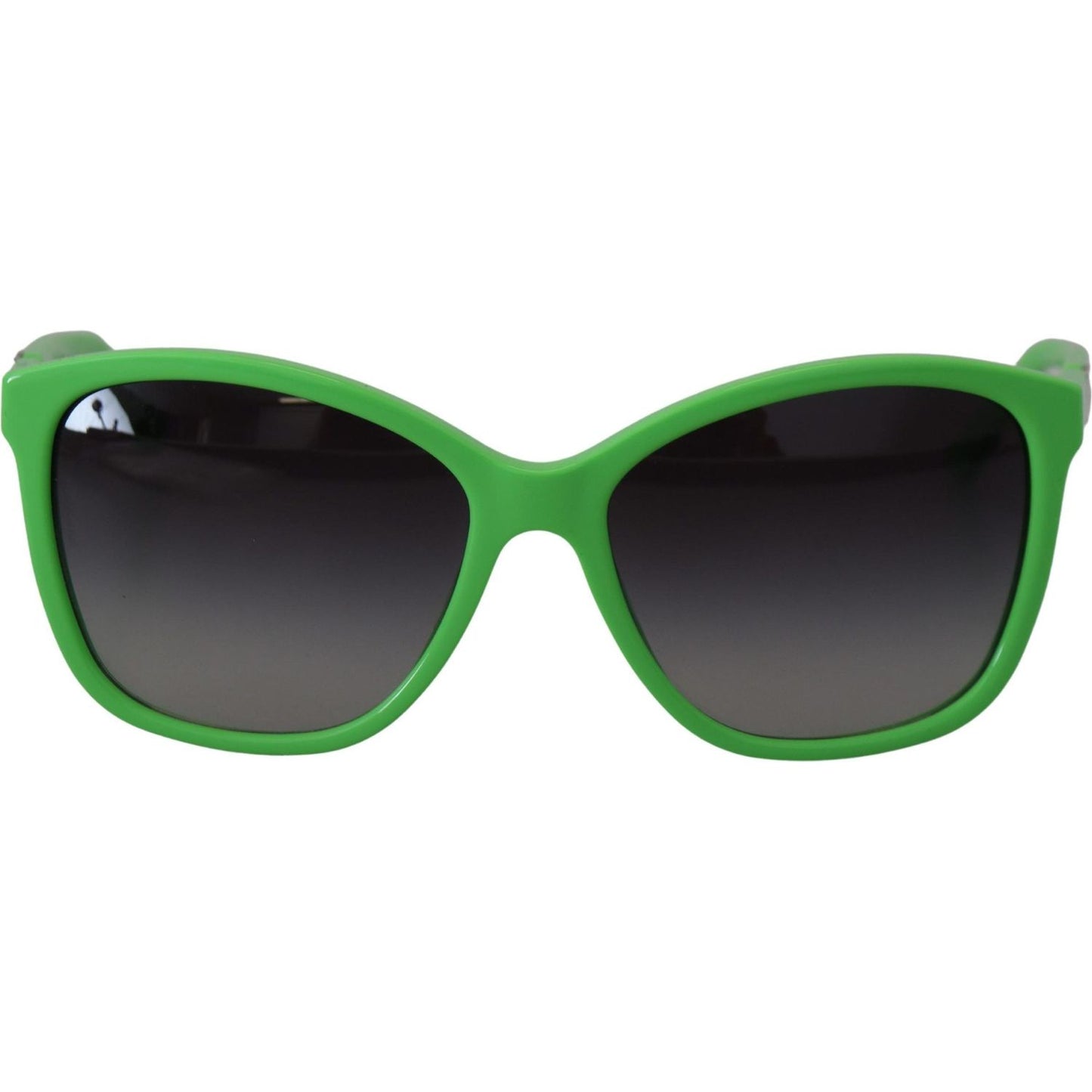 Dolce & Gabbana Chic Green Acetate Round Sunglasses Dolce & Gabbana Dark Slate Gray