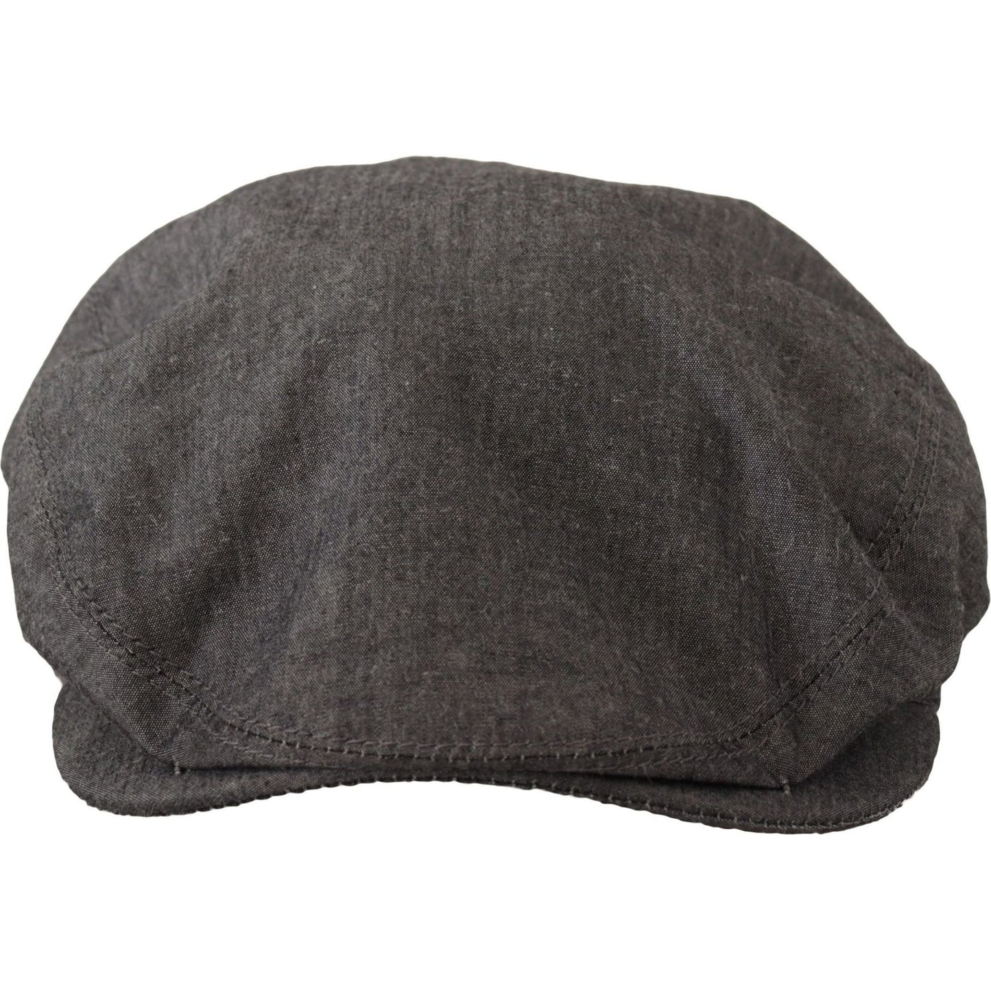 Dolce & Gabbana Elegant Gray Newsboy Hat Dolce & Gabbana Dark Slate Gray