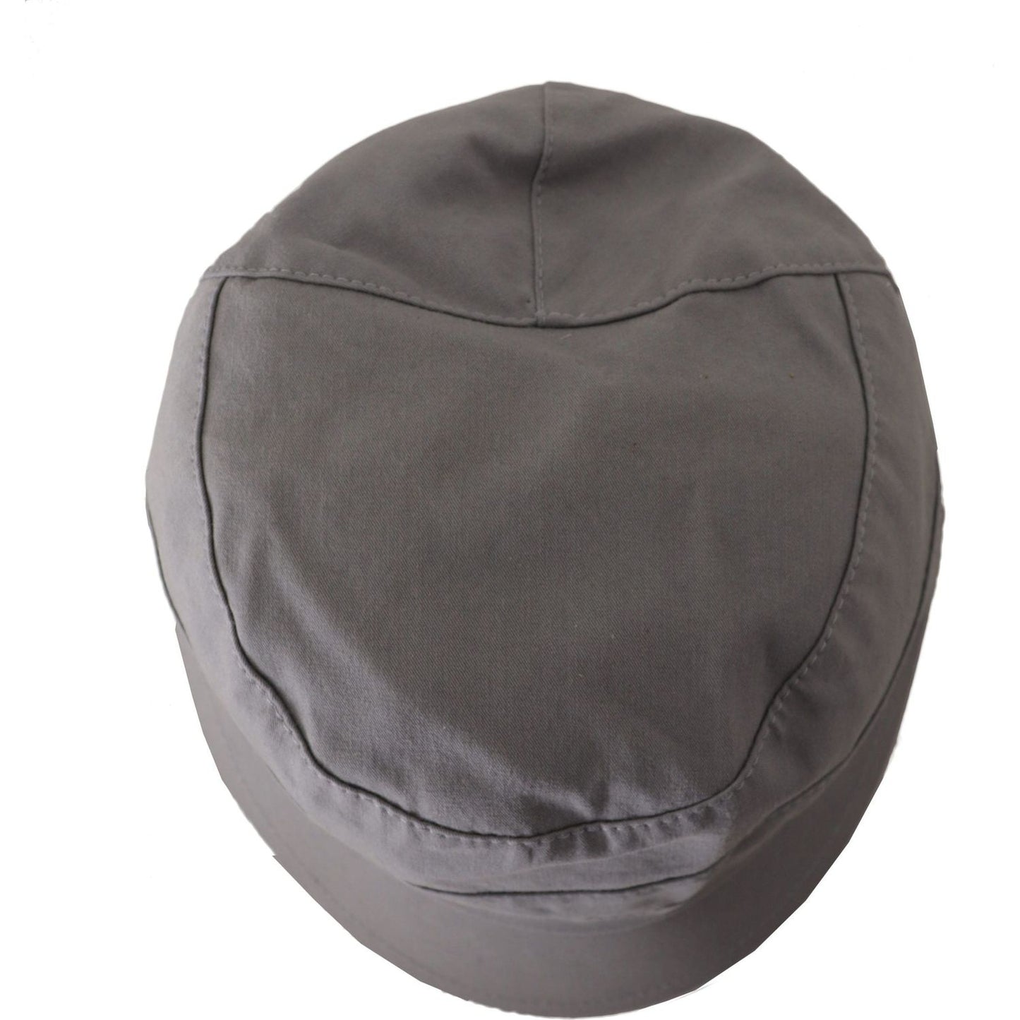 Dolce & Gabbana Elegant Gray Newsboy Cap - Classic Accessory Dolce & Gabbana Dim Gray