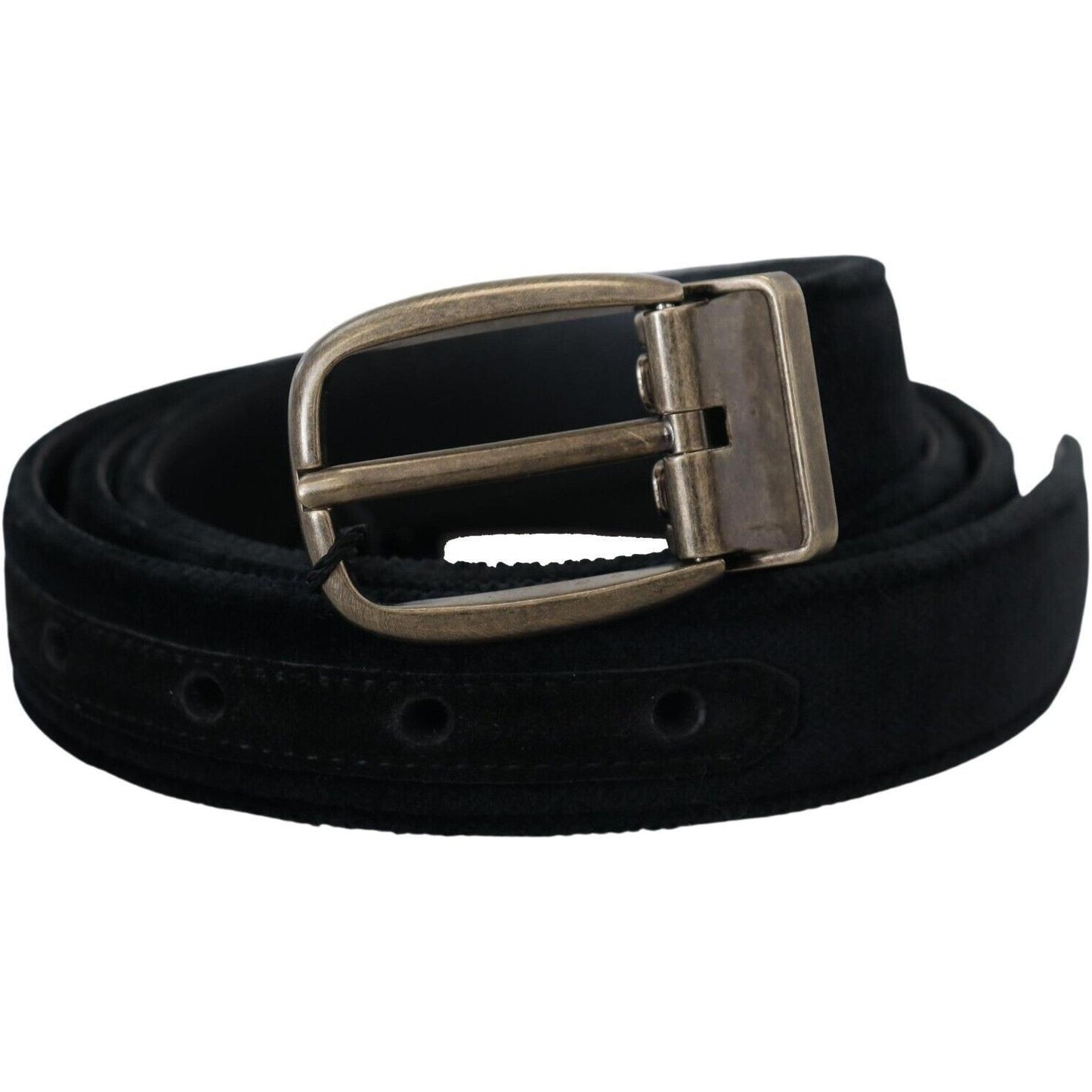 Dolce & Gabbana Elegant Black Leather Belt Dolce & Gabbana Black