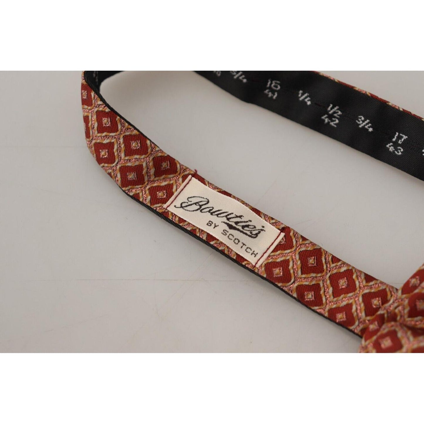 Scotch & Soda Silk Patterned Exclusive Bow Tie Scotch & Soda Dark Gray