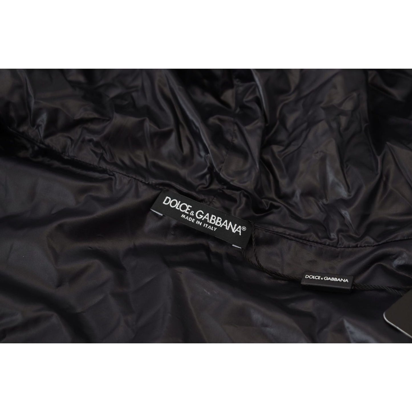 Dolce & Gabbana Elegant Black Cotton Blend Head Wrap Hat Dolce & Gabbana Black
