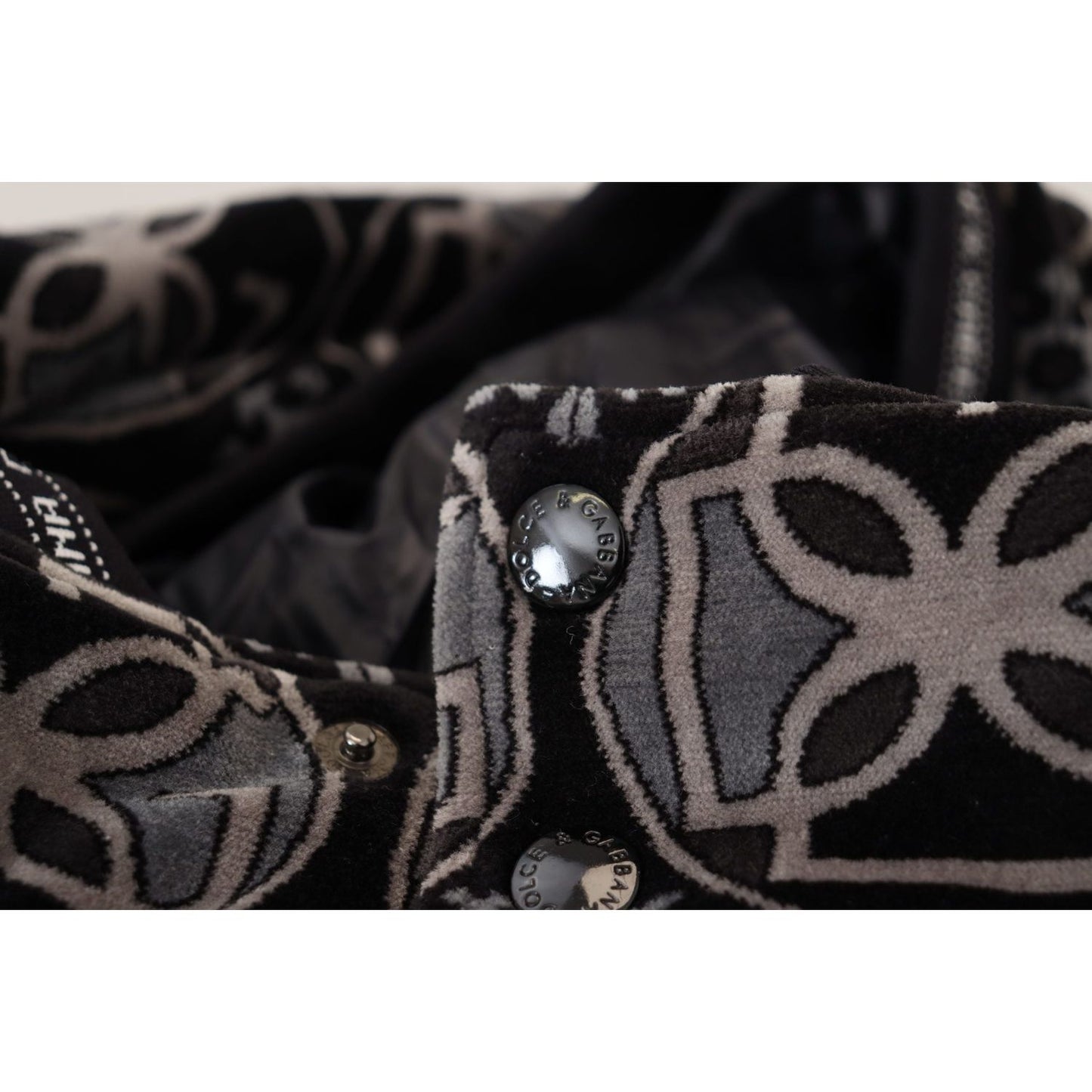 Dolce & Gabbana Elegant Black Cotton Blend Head Wrap Hat Dolce & Gabbana Black