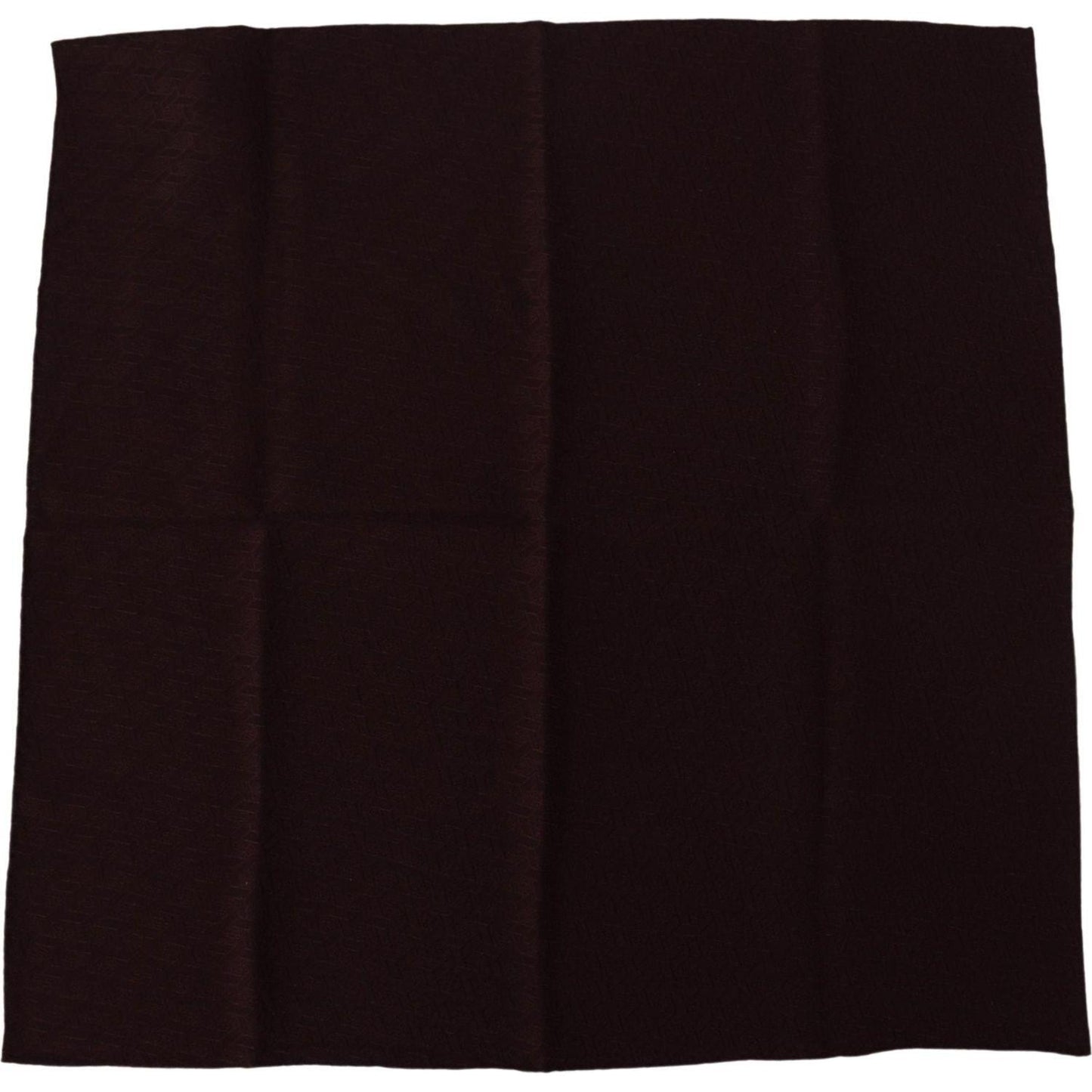 Dolce & Gabbana Elegant Silk Square Men's Scarf Dolce & Gabbana Black