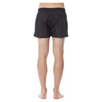 Roberto Cavalli Sport Black Polyester Men's Swim Trunk RO-13754-IT50 | L