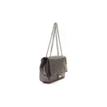 Pompei Donatella Gray Leather Women Crossbody Pompei Donatella Dark Slate Gray
