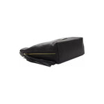 Pompei Donatella Black Leather Women Shoulder Bag PO-5798