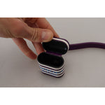 Dolce & Gabbana Chic Purple Leather Airpods Case Dolce & Gabbana Rosy Brown