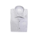 Robert Friedman Beige Cotton Men Shirt RO-20394-M