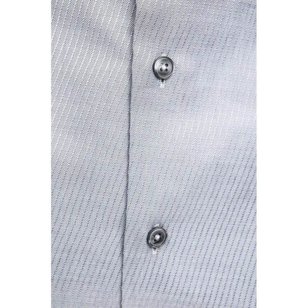 Robert Friedman Beige Cotton Men Shirt RO-20381-M