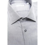 Robert Friedman Beige Cotton Men Shirt RO-20394-M