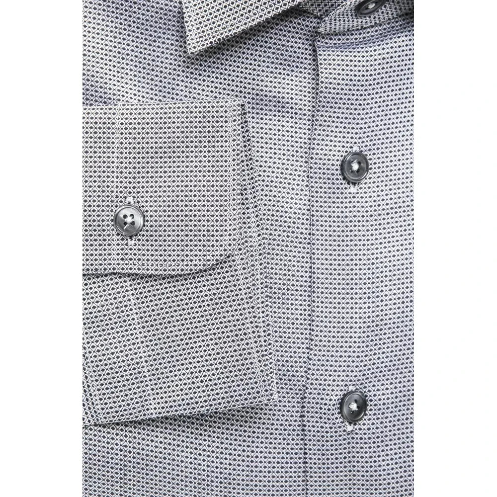 Robert Friedman Beige Cotton Men Shirt RO-20394-M