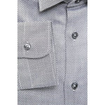 Robert Friedman Beige Cotton Men Shirt RO-20394-M