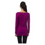 BYBLOS Purple Viscose Women Top BYBLOS Dark Slate Gray