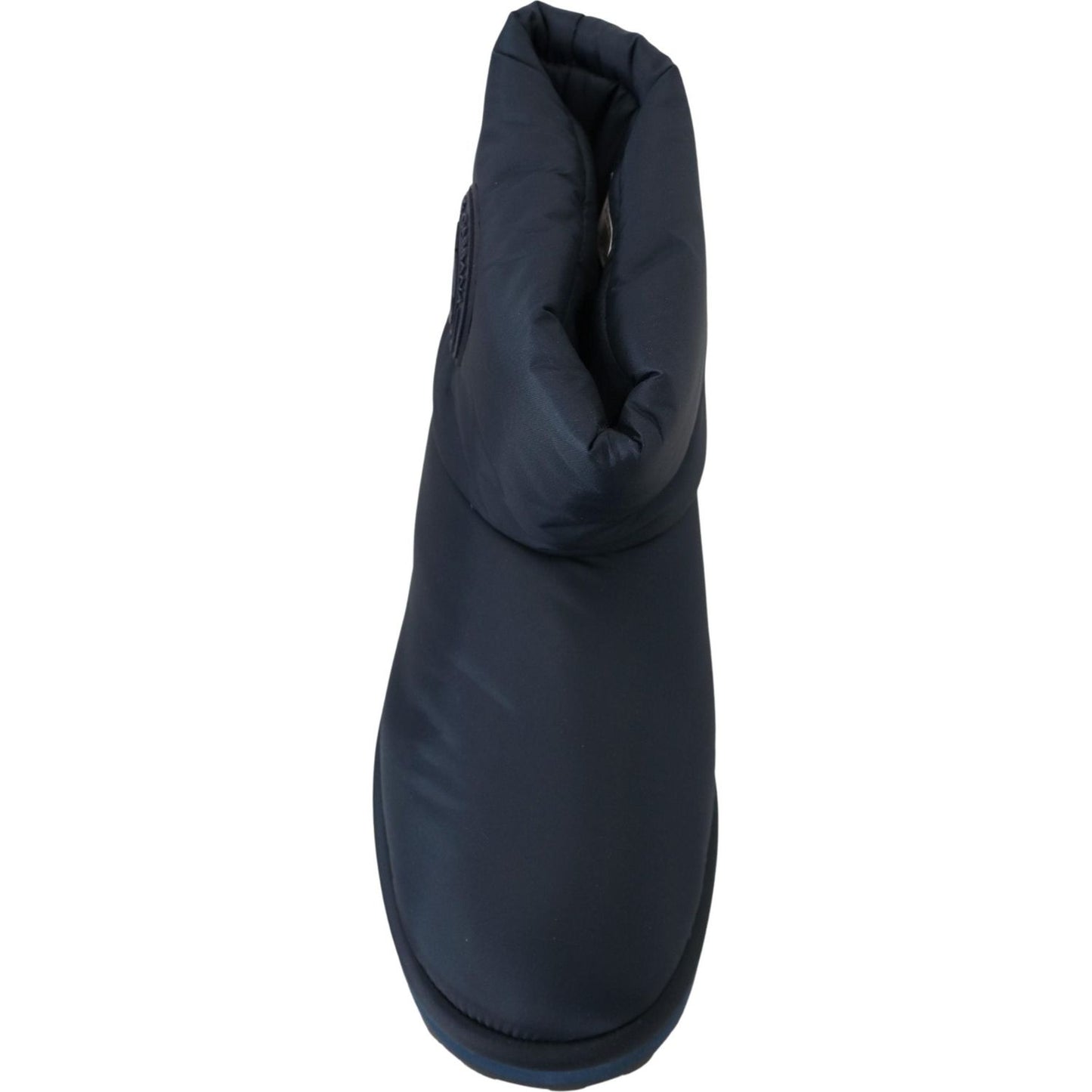 Dolce & Gabbana Elegant Ankle Height Blue Boots for Sophisticated Style Dolce & Gabbana Dark Slate Gray