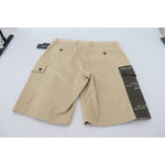 Dolce & Gabbana Elegant Beige Cotton Blend Designer Shorts Dolce & Gabbana Gray
