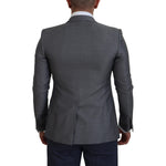 Dolce & Gabbana Elegant Light Gray Sicilia Blazer Jacket Dolce & Gabbana Dark Slate Gray