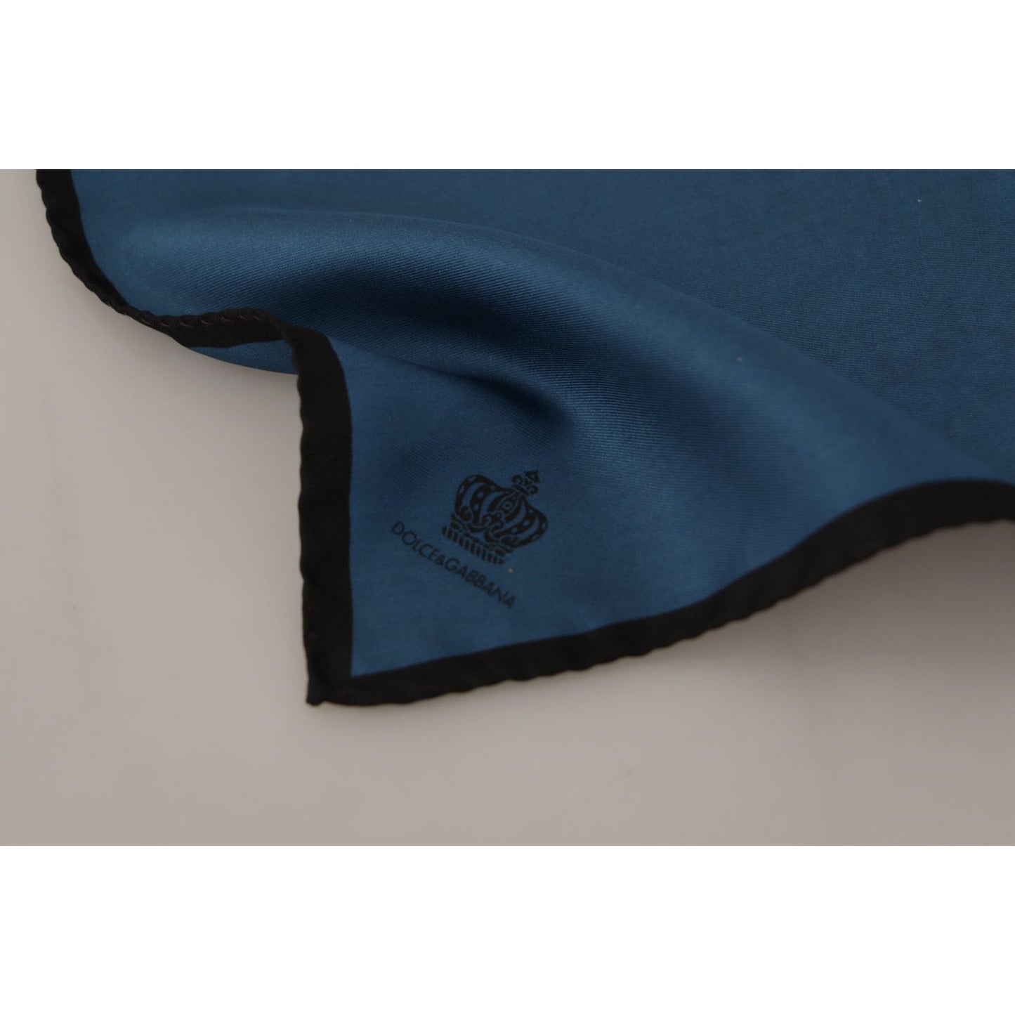 Dolce & Gabbana Elegant Silk Men's Square Scarf Dolce & Gabbana Dark Slate Gray