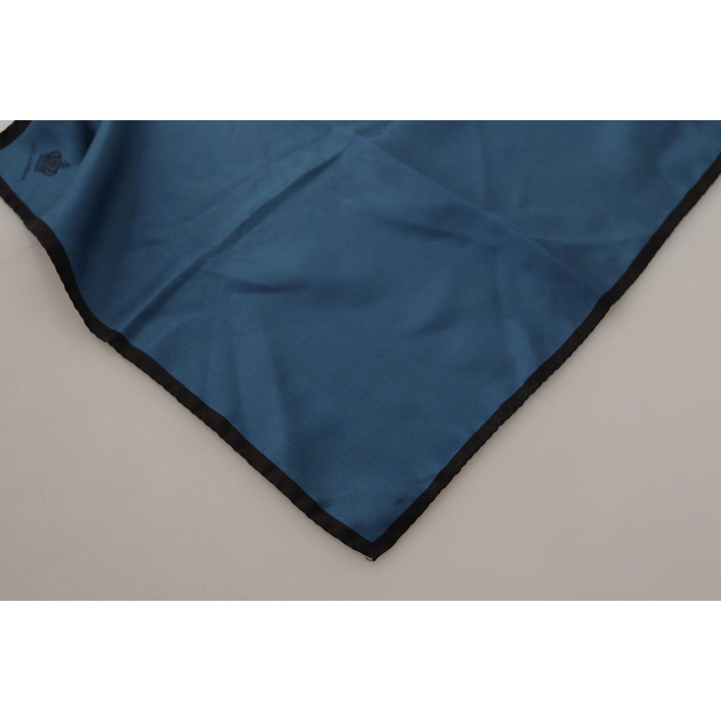 Dolce & Gabbana Elegant Silk Men's Square Scarf Dolce & Gabbana Dark Slate Gray
