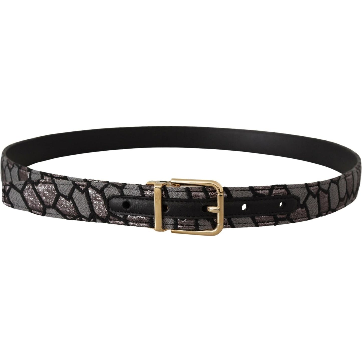 Dolce & Gabbana Multicolor Leather Statement Belt Dolce & Gabbana Dark Slate Gray