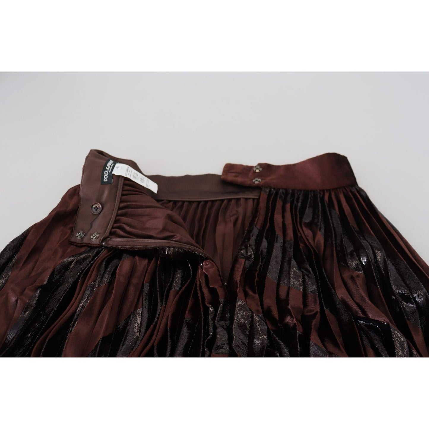 Dolce & Gabbana Elegant High Waist A-Line Maxi Skirt Dolce & Gabbana Black