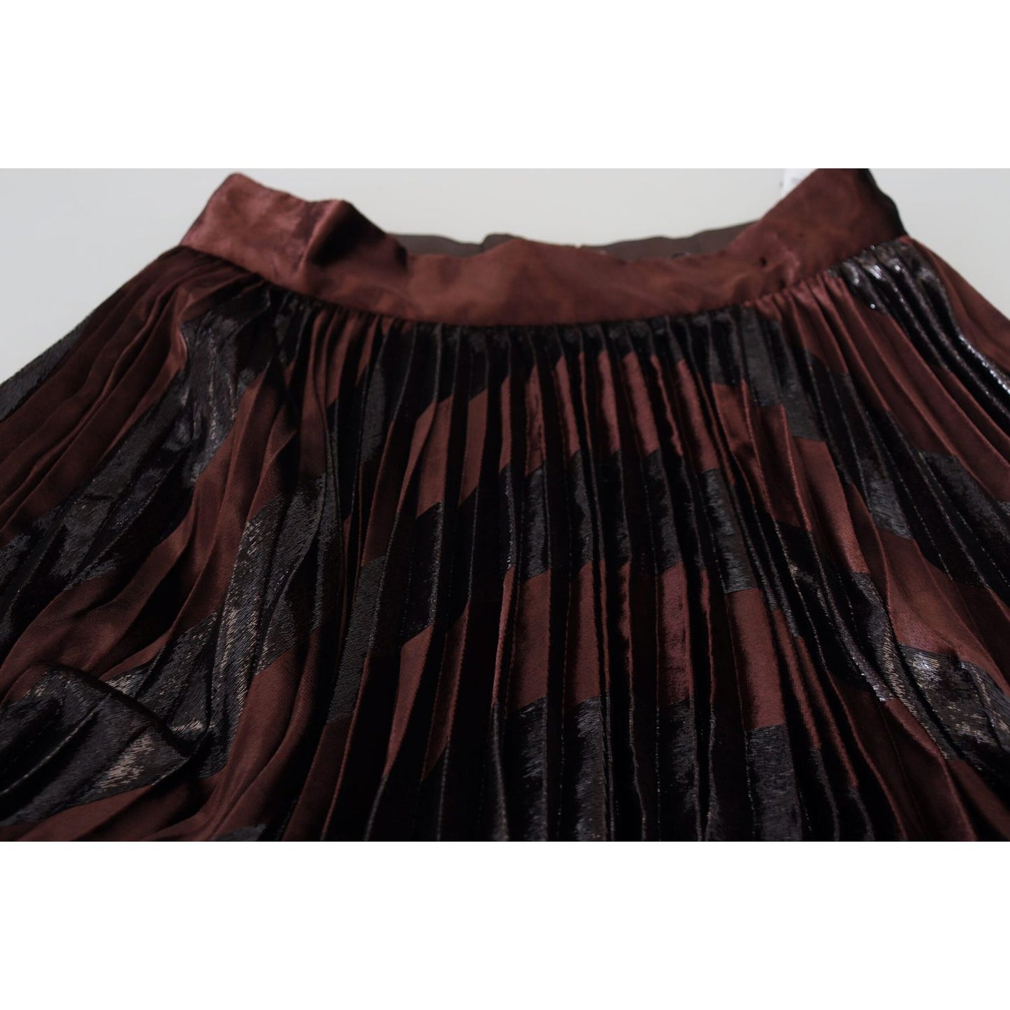 Dolce & Gabbana Elegant High Waist A-Line Maxi Skirt Dolce & Gabbana Black