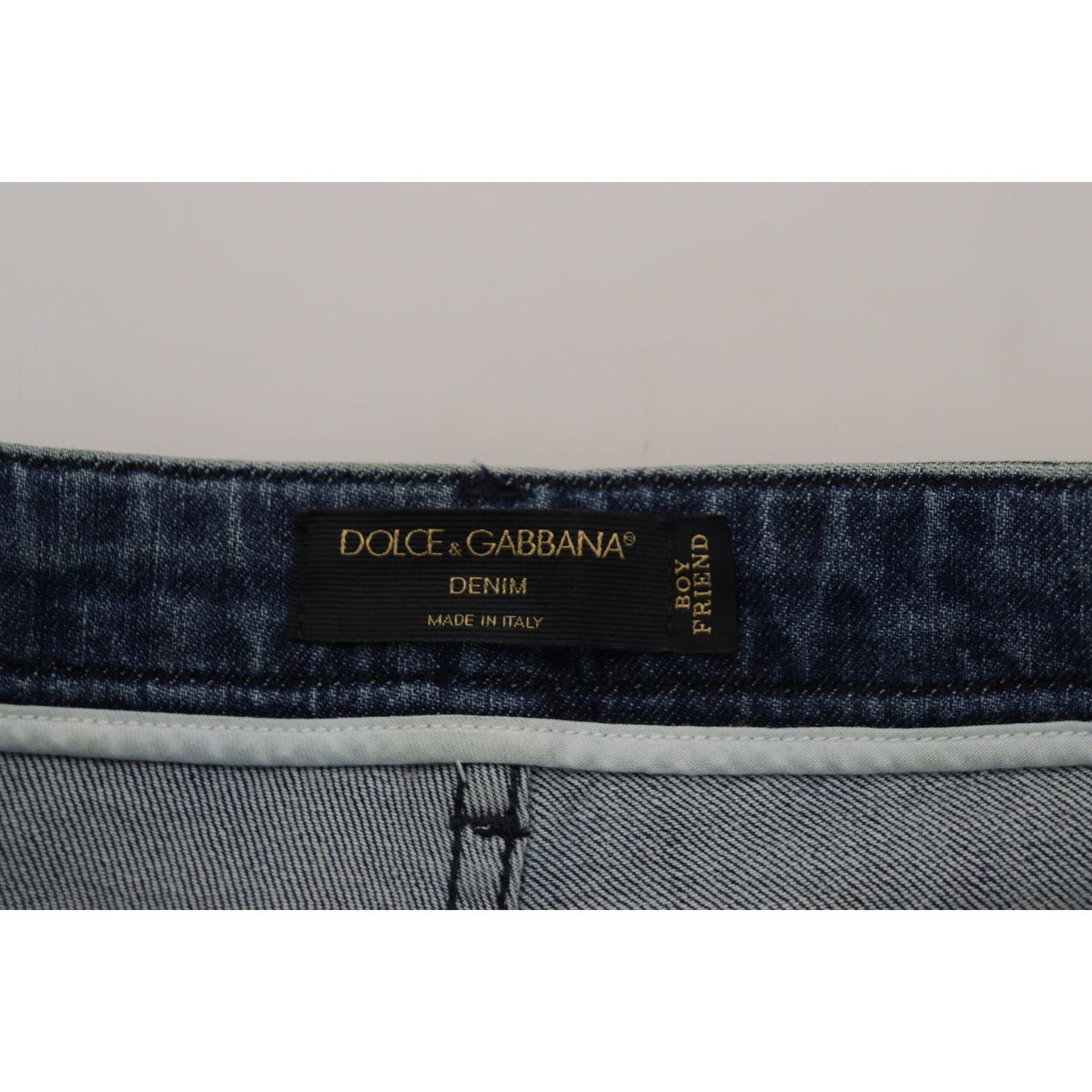 Dolce & Gabbana Chic High Waist Straight Jeans in Vibrant Yellow Dolce & Gabbana Dark Slate Gray