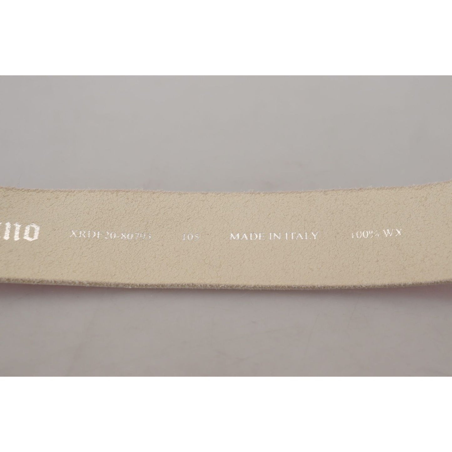 John Galliano Elegant Pink Leather Fashion Belt John Galliano Dark Gray