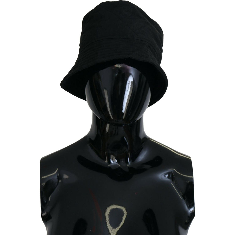 Dolce & Gabbana Elegant Black Bucket Cap Dolce & Gabbana Black