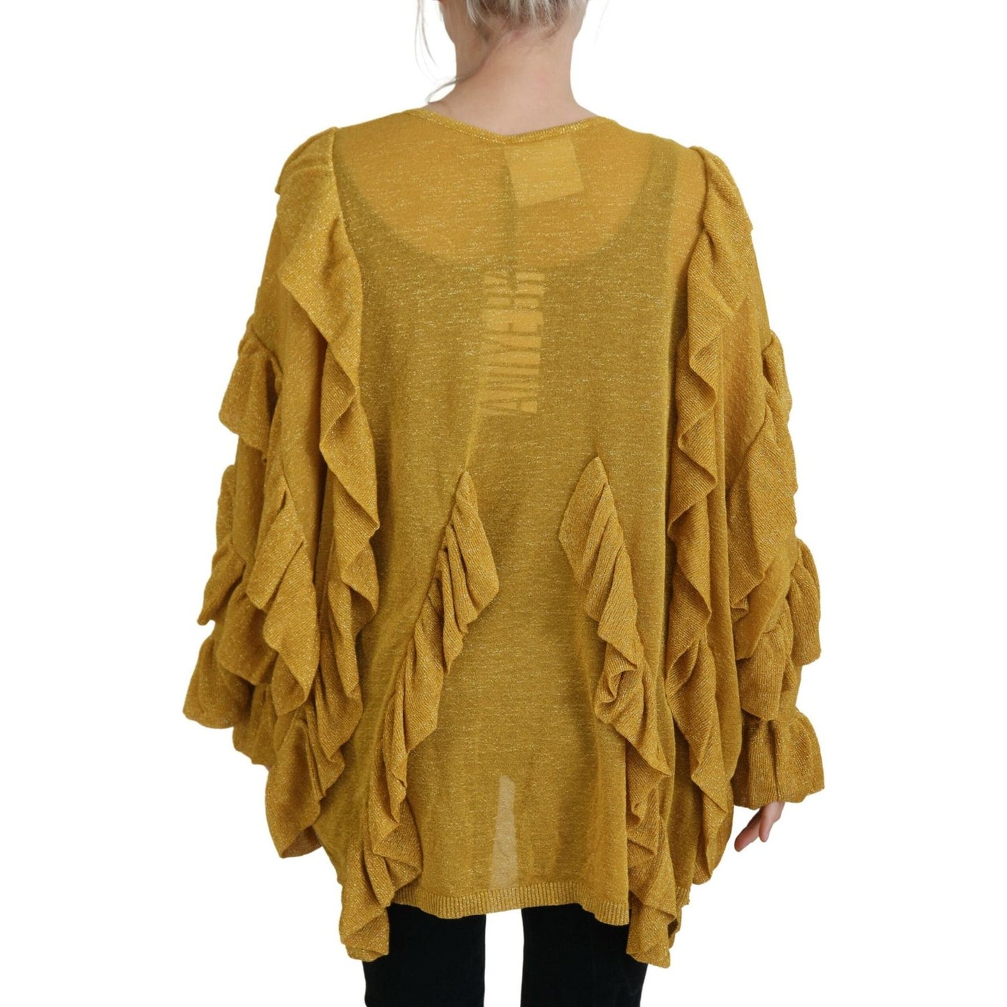 Aniye By Elegant Gold Cardigan Sweater Aniye By Sienna