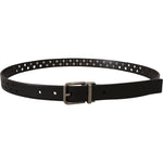 Dolce & Gabbana Elegant Black Leather Belt with Metal Buckle Dolce & Gabbana Black