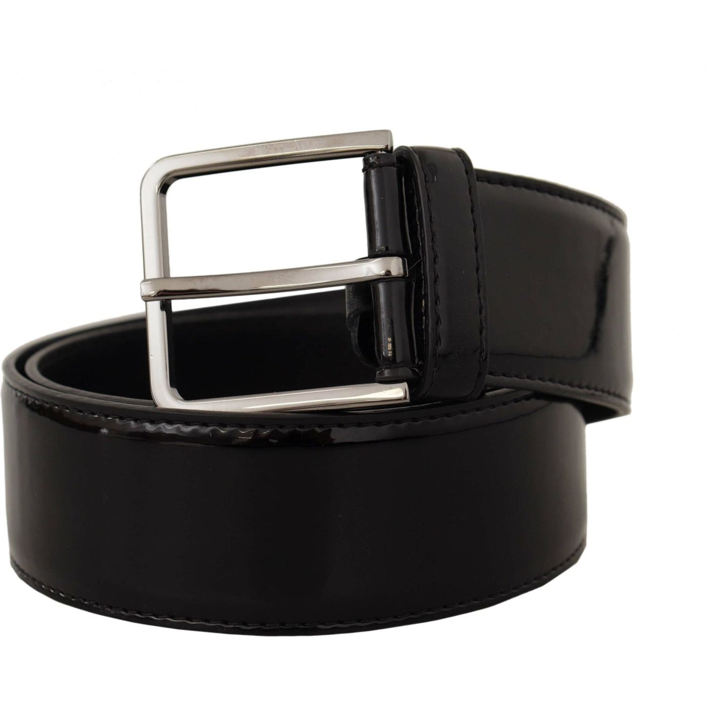Dolce & Gabbana Elegant Black Leather Belt Dolce & Gabbana Black