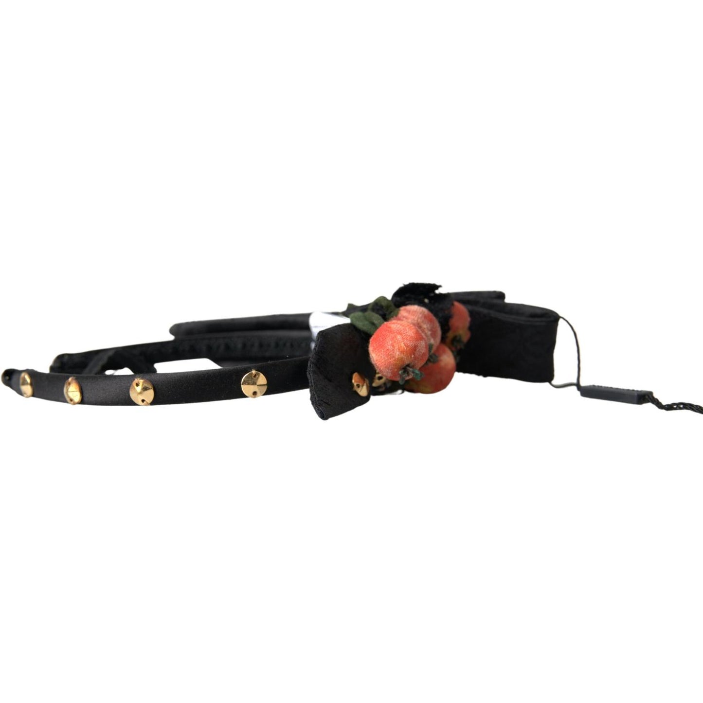 Dolce & Gabbana Exclusive Multicolor Crystal Diadem Headband Dolce & Gabbana Black