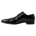 Dolce & Gabbana Elegant Black Patent Leather Formal Men's Shoes Dolce & Gabbana Black
