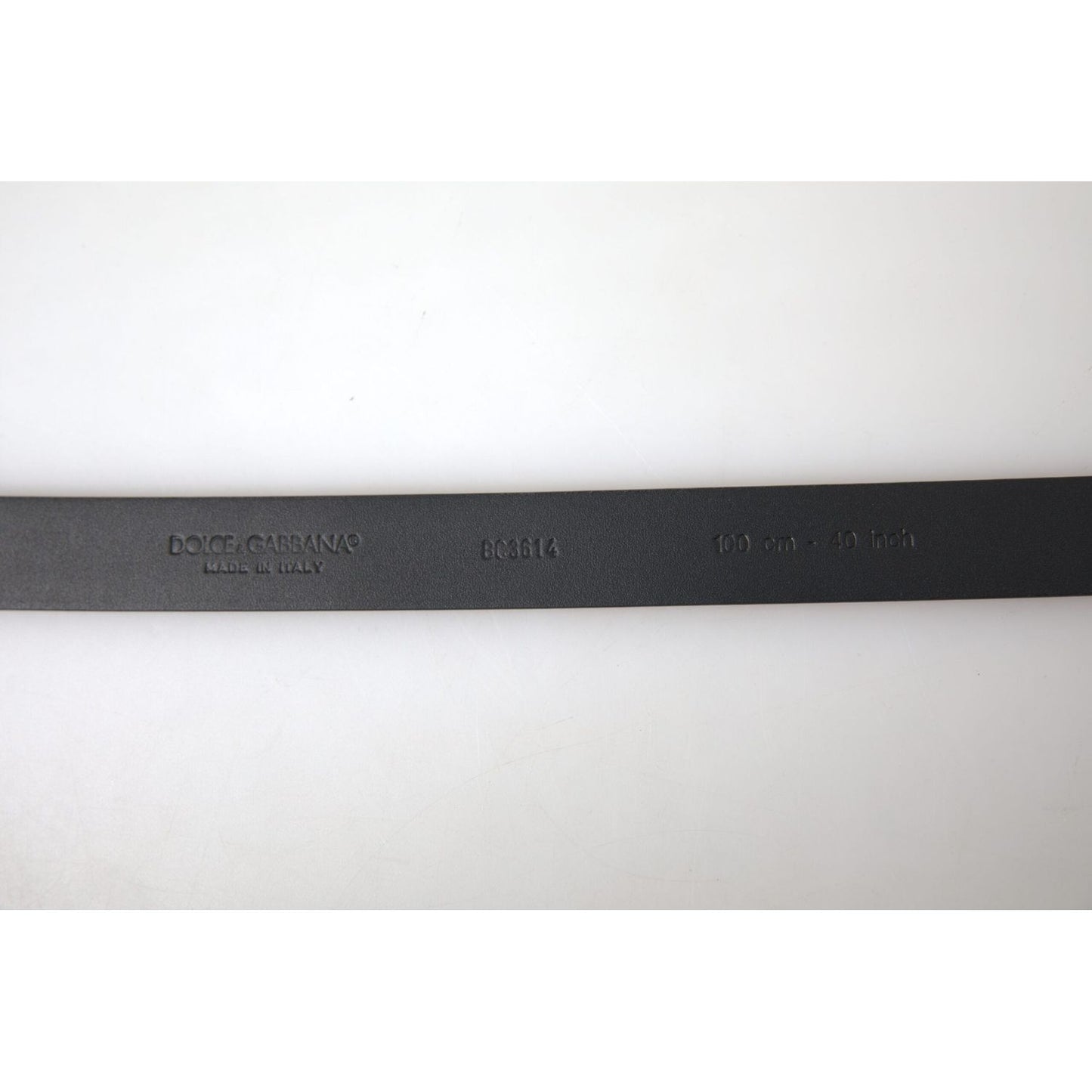 Dolce & Gabbana Elegant Bordeaux Leather Belt with Metal Buckle Dolce & Gabbana Light Gray